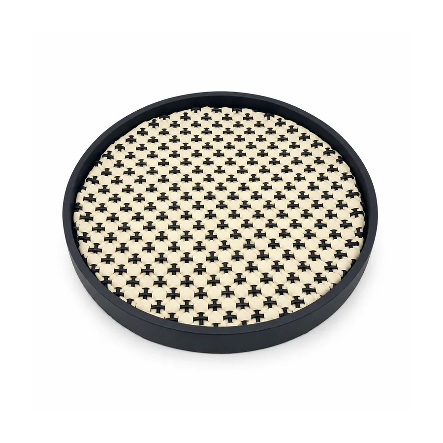 Faux Leather Decorative Tray Collection